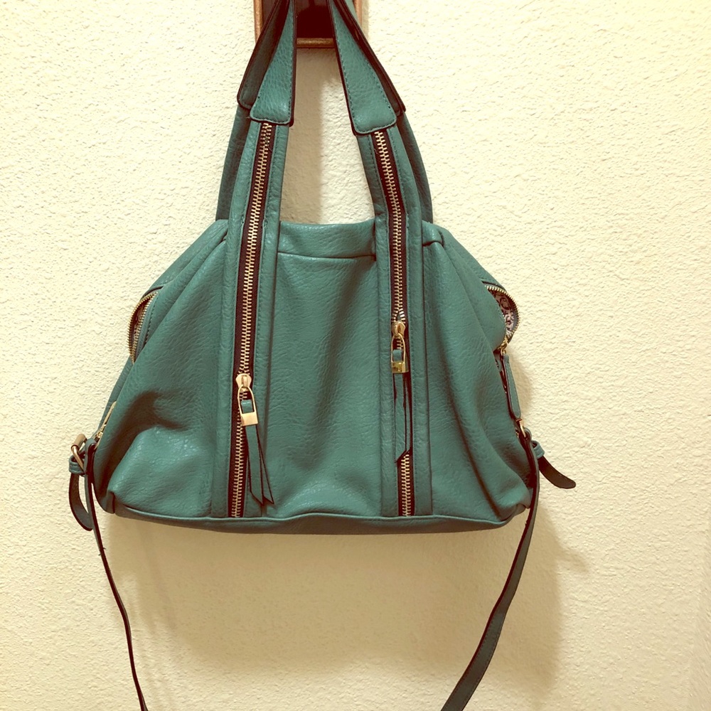 XYZ Green Purse
